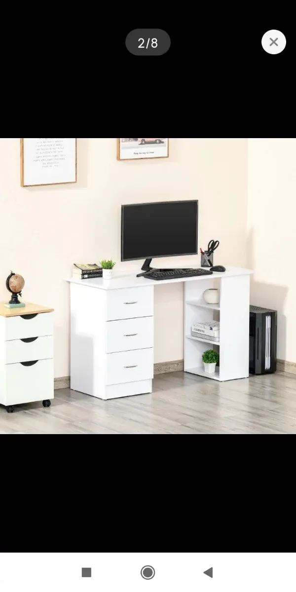 Escritorio Gaming Blanco