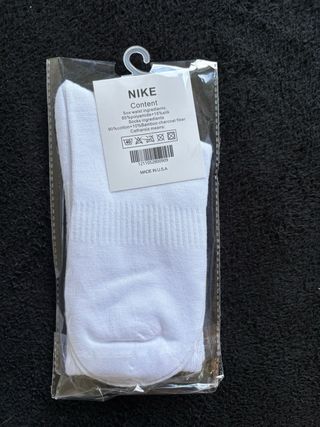 Calcetas Nike Blancas - Pack 3 Pares