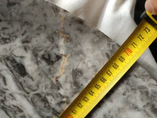Base de mesa redonda de mármol