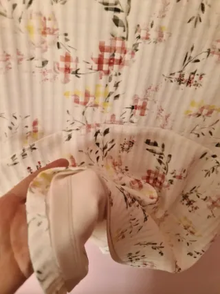 Vestido Ralph Lauren floral color crema.