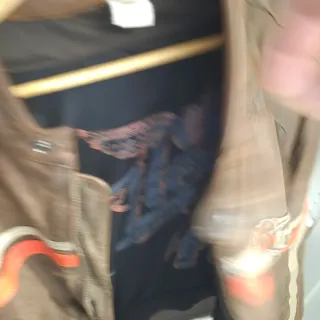 Chaqueta de cuero para moto