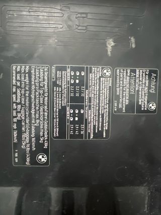 Asiento BMW F800GS Negro valedo del 2008 al 2018