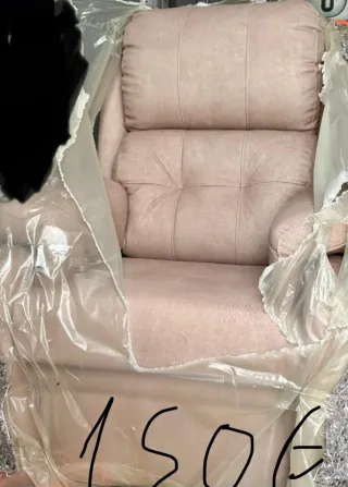Sillón relax manual en su plástico metido sin usar