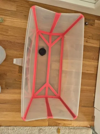 Bañera Stokke con adaptador
