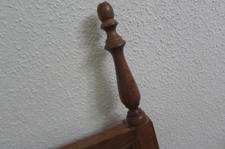 Cabecero Madera Maciza Estilo Castellano Cama 90
