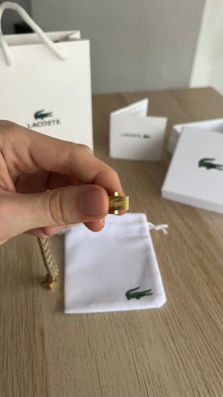 Pulsera Lacoste Oro - SIN ESTRENAR
