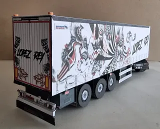 Maqueta Camión Renault T  Trucks tuning tatoo.