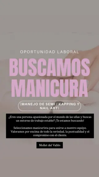 BUSCAMOS MANICURISTA