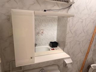 Romi Mueble de baño retro con espejo