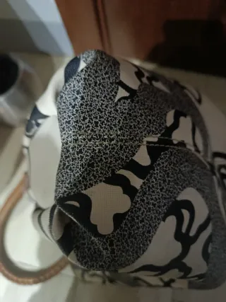 Bolso Tous Grande Gris y Blanco roto