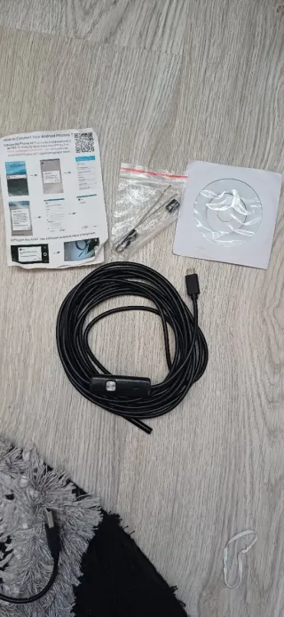 Endoscopio Android/PC 7mm 6LEDs IP67