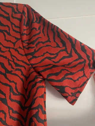 Vestido Zara Animal Print Talla L