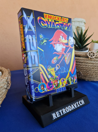 Caja Reemplazo Knuckles Chaotix 32X