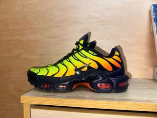 Nike Tn Air Zapatillas Verde y Amarillo originales