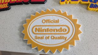 Conjunto de Ornamentos Super Mario Bros Nintendo