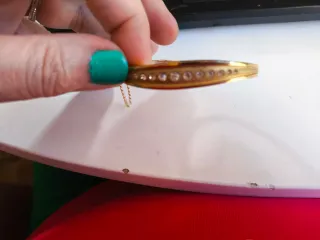 Pulsera caña chapada oro Bajamos los precios