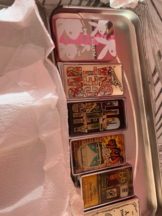 Lote 7 mecheros tipo Zippo con diseños cada uno 3