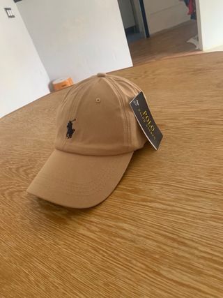 Gorra Polo Ralph Lauren Beige Original