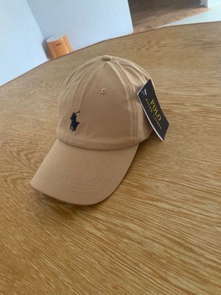 Gorra Polo Ralph Lauren Beige Original
