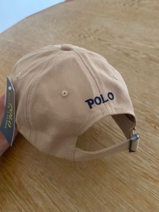 Gorra Polo Ralph Lauren Beige Original