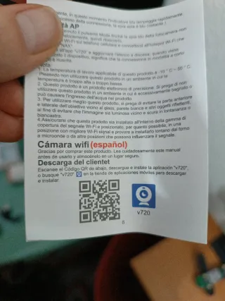 Mini Cámara Wifi mini