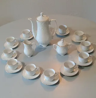 Juego de café Baviera porcelana