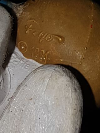 Pitufo Papá Noel 1981 Schleich Peyo