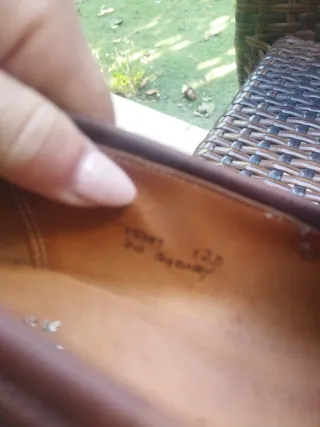 Mocasín ante solo pie derecho Crockett & Jones 12D