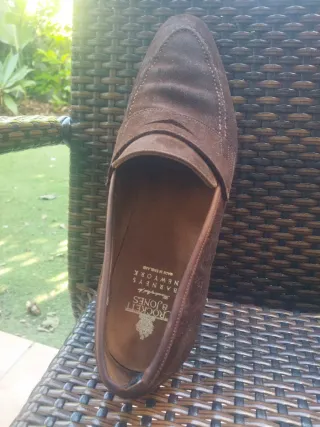Mocasín ante solo pie derecho Crockett & Jones 12D