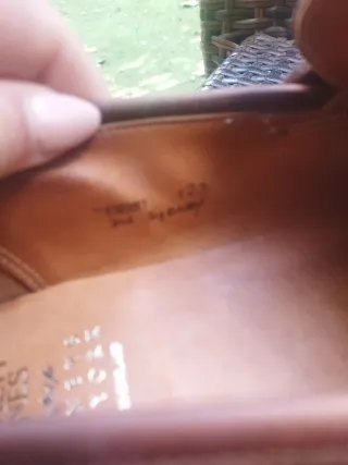 Mocasín ante solo pie derecho Crockett & Jones 12D