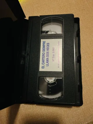 VHS El cartero siempre llama dos veces (1981)