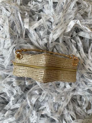Neceser CD Dior Estrella Brillante cadena dorada