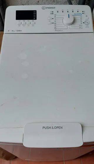 Lavadora Indesit 6kg 1200rpm