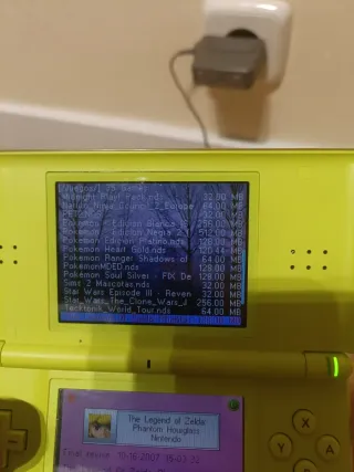 Nintendo DS Lite Verde Lima