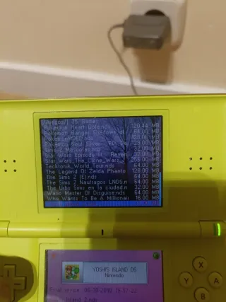 Nintendo DS Lite Verde Lima