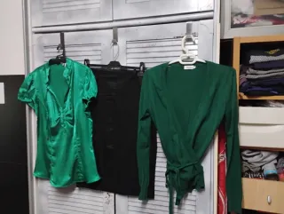 Lote de ropa de mujer talla S, 19 piezas