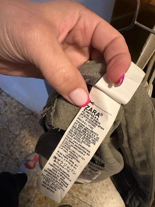 Traje Zara Gris Pantalón y Chaqueta