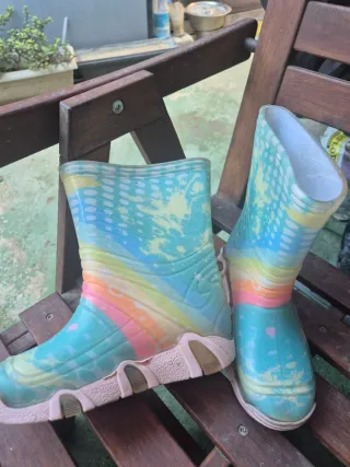 Botas de agua Hunter amarillas Leer la talla en mi