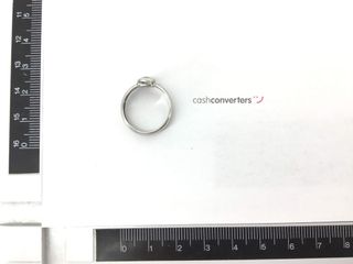 sortija oro 18k con piedra con circonita