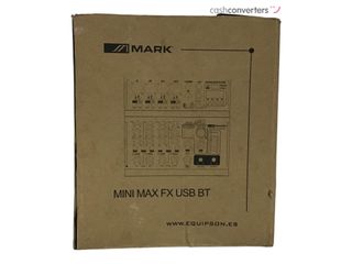 mesa mezclas mark mini max fx usb bt
