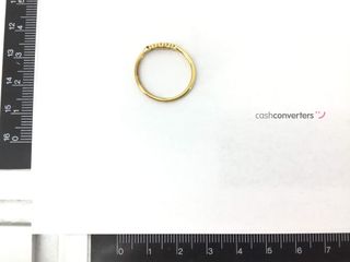 anillo oro 18k con piedra con circonita