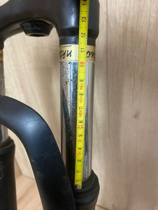 Horquilla Bicicleta Suspension Negra 26 pulgadas