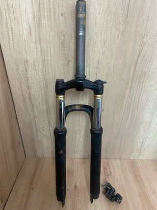 Horquilla Bicicleta Suspension Negra 26 pulgadas