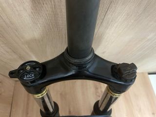 Horquilla Bicicleta Suspension Negra 26 pulgadas
