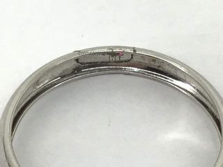 sortija oro 18k con piedra con circonita