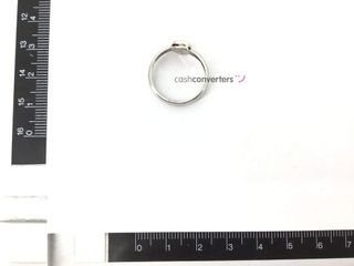 sortija oro 18k con piedra con circonita