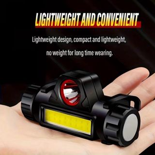 ¡OFERTA! Luz frontal LED+COB Nueva