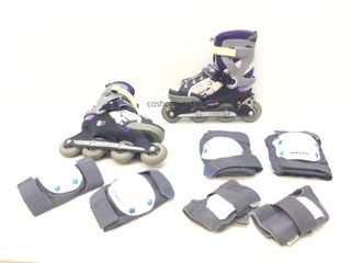 patines oxelo 76mm + protecciones