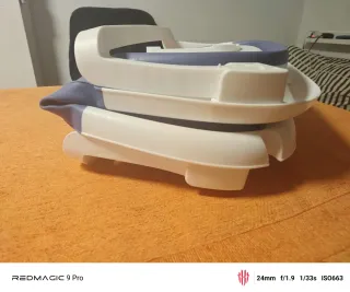 Bañera bebé plegable con termómetro
