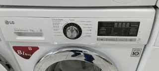 LAVADORA CON SECADORA L.G 8 KG A 4 KG RPM 1400